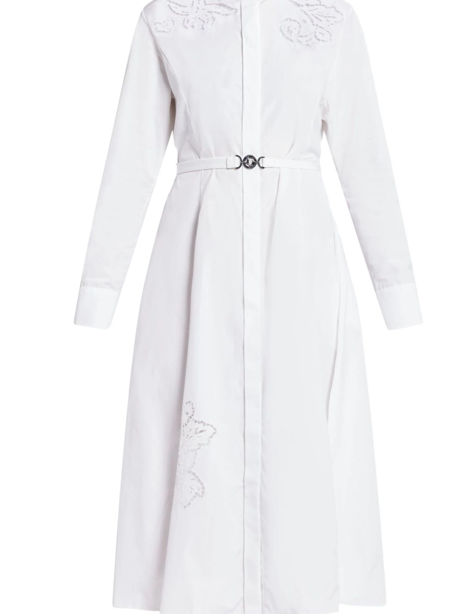 Cheap Versace Sangallo Women shirt embroidered dress 0424